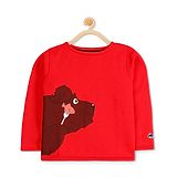 Cherry Crumble By Nitt Hyman Cherry Crumble California Bear Breakfast Sweatshirt - Red