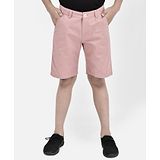 CRIMSOUNE CLUB Solid Shorts - Pink