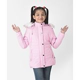 CRIMSOUNE CLUB Full Sleeves Solid Jacket - Pink