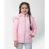 CRIMSOUNE CLUB Full Sleeves Solid Jacket - Pink