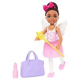 Barbie Chelsea Doll & Accessories Astronomer Set with 5 Science Themed Pieces Including a Telescope Pink & White - Height 13.69 cm