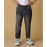 Tales & Stories Slim Fit Denim Solid Jeans - Blue