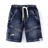 Ruff Knee Length Denim Jamaican - Blue