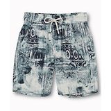 GINI & JONY Abstract Printed Shorts - Blue