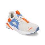 PUMA Mesh & Logo Detailed Colour Block Shoes - Grey