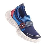 Pine Kids Marvel Slip On Sneaker With With Avengers Jibbitz Applique - Navy Blue