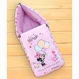 Disney by Baby Tales Disney Baby Tales Sleeping Bag Cum Carry Nest With Mickey & Minnie Mouse Graphics - Purple