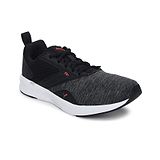 PUMA NRGY Comet Youth Running Abstract Designed Shoes - Black