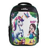 Smily Kiddos - Licensed Chhota Bheem Chutki Junior Backpack 1 - Green - 18 Inch