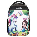 Smily Kiddos - Licensed Chhota Bheem Chutki Junior Backpack 1 - Grey - 18 Inch