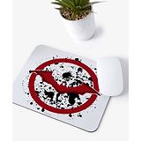 Macmerise The Batman Logo White - Mouse Pad