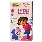 little fingers DORA Elephant Ring Toss Toy - Purple