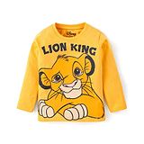 Babyhug Disney Single Jersey Full Sleeves T-Shirt with Lion King Print - Yellow