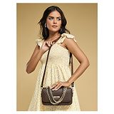 Fargo Brown Sling Bag Women Sling Bag 2 L