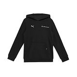 PUMA Full Sleeves Brand Logo Printed Hooded Sweatshirt - Black