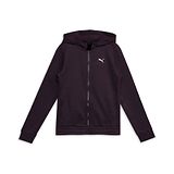 PUMA Full Sleeves Brand Logo Printed Hooded Sweatshirt - Black