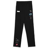 PUMA Cotton Sea Life Theme Printed Track Pant - Black