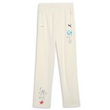 PUMA Cotton Sea Life Theme Printed Track Pant - Yellow