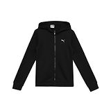 PUMA Full Sleeves Brand Logo Printed Jacket - Black