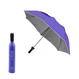 Muren Bottle Shape Mini Compact Portable & Foldable Umbrella-Purple