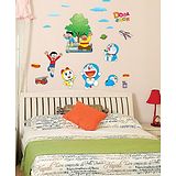 Oren Empower Doraemon & Friends Large Wall Decal - Blue