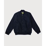 GINI & JONY Full Sleeves Solid Winter Jacket - Navy