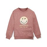 GINI & JONY Happiness Will Find You Printed Sweatshirt - Pink