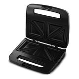 Philips Sandwich Maker Black with Metallic Finish Domestic Appliances XL Sized HD2288/00