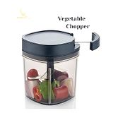 Paper Moon Kitchenware 1000ml Manual Hand Chopper Vegetable Cutter & Fruit Chopper (Pack Of 1) - Color May Vary