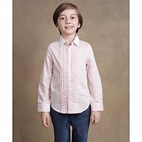 One Friday Full Sleeves Pleated Design Shirt - Pink