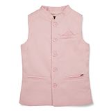 GINI & JONY Sleeveless Solid Modi Jacket - Pink