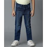 Tales & Stories Denim Solid Slim Fit Jeans - Blue