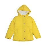 OKANE Woven Full Sleeves Padded Hooded Winter Jacket with Pockets - Yellow