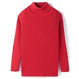 Noddy Full Sleeves Ribbed Sweater - Red