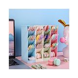 Bunie Refrigerator Shaped Pen & Pencil Holder  Pack of 4 Multicolor