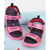 Kidsville Mattel Featuring Barbie Printed Sandals - Pink