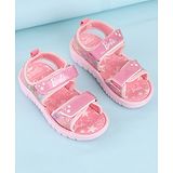 Kidsville Mattel Featuring Barbie Printed Sandals - Pink