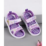 Kidsville Mattel Featuring Barbie Printed Sandals - Purple