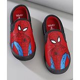 Kidsville Marvel Featuring  Spiderman Printed Slip On Shoes - Red