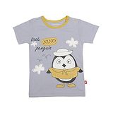 Nino Bambino Penguin T-Shirt - Sky Blue