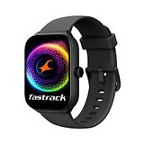 Fastrack Reflex Horizon Smartwatch with 1.95" Horizon Curve Display|SingleSync BT Calling| in-Built Alexa|100+ Sport Modes with AI Coach|Stress Monitor|24 * 7 HRM| Upto 5 Day Battery|Fashion Smart Watch