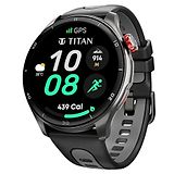 Titan Celestor Smartwatch with 1.43 AMOLED Display & AOD|60Hz Fluid Display|Advanced GPS with Altimeter, Barometer & Compass|Piezoelectric Crown|BT Calling|NitroFast Charge|Upto 7 Day Battery|3ATM