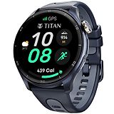 Titan Celestor Smartwatch with 1.43 AMOLED Display & AOD|60Hz Fluid Display|Advanced GPS with Altimeter, Barometer & Compass|Piezoelectric Crown|BT Calling|NitroFast Charge|Upto 7 Day Battery|3ATM