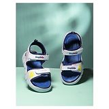 LIBERTY Sun & Rainbow Designed Velcro Closure Sandals - Sky Blue