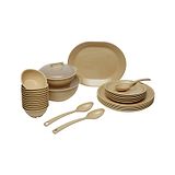 Gluman 32 Pieces Round Dinner Set