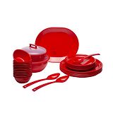 Gluman 32 Pieces Round Dinner Set