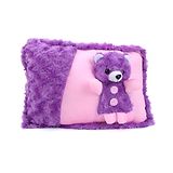 Tickles Cute Teddy Stuffed Soft Plush Toy Purple - Height 38 cm