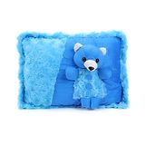 Tickles Beautifully Dressed Teddy Bear Soft Stuffed Plush Blue - Height 38 cm