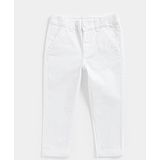 Mothercare Solid Trousers - White