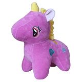 Tickles Unicorn Soft Plush Animal Toy for Kids Girls & Boys (Height 25 cm Color: Purple)